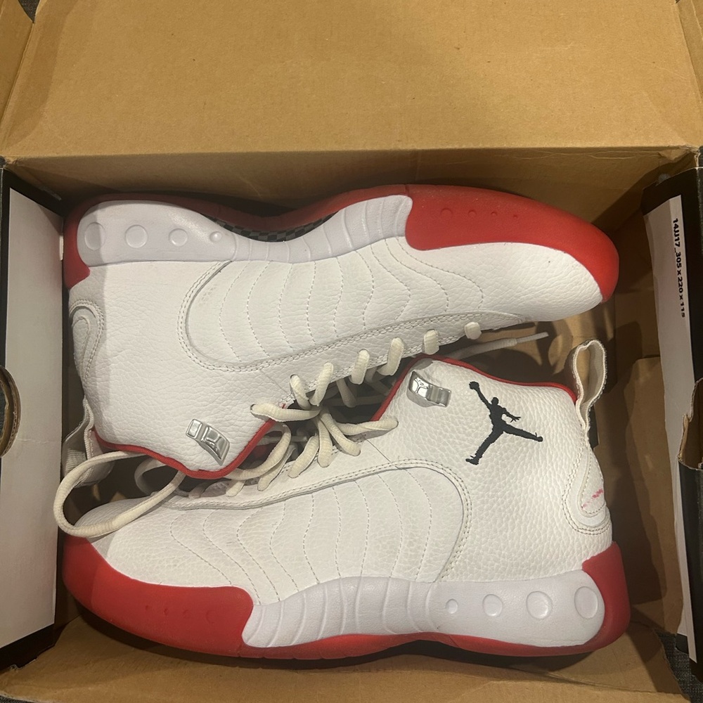 Jordan Mens Jumpman Pro-Fire Red